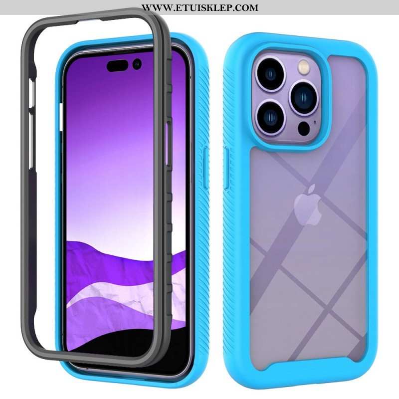 Etui do iPhone 14 Pro Hybrydowy Zderzak Ramy